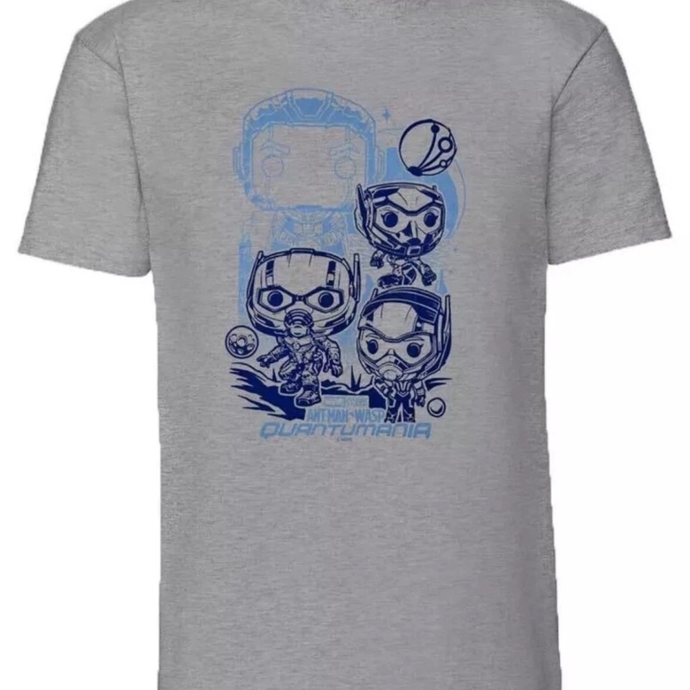 Funko Gray Antman And The Wasp Quantumania Graphic Tee - New - Size XL